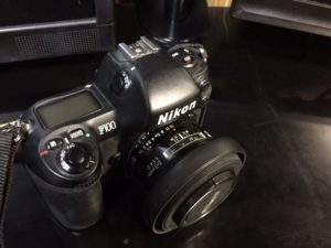 F100とF1.4 50mmレンズ